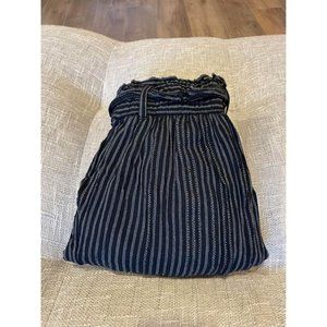 S black striped American Eagle pants
